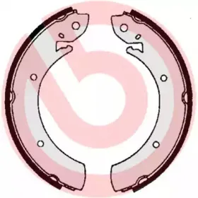 S 68 516 BREMBO Комплект тормозных колодок