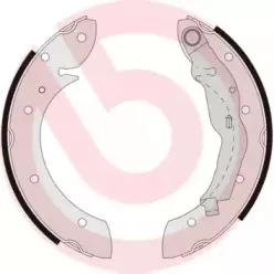 S 68 521 BREMBO Комплект тормозных колодок