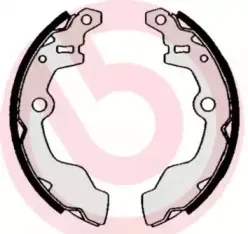 S 78 503 BREMBO Комплект тормозных колодок