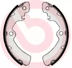 S 79 503 BREMBO Комплект тормозных колодок
