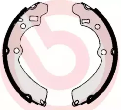 S 79 512 BREMBO Комплект тормозных колодок