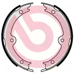 S 83 564 BREMBO Комплект тормозных колодок, стояночная тормозная система