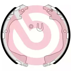 S 85 541 BREMBO Комплект тормозных колодок