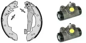 H 06 005 BREMBO Комплект тормозных колодок