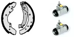 H 23 035 BREMBO Комплект тормозных колодок