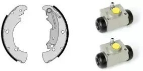H23063 BREMBO Комплект тормозных колодок