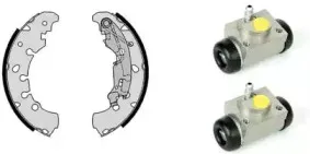 H 23 067 BREMBO Комплект тормозных колодок