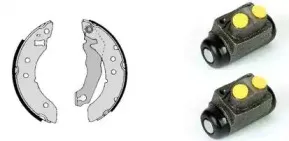 H 24 007 BREMBO Комплект тормозных колодок