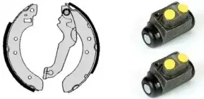 H 24 014 BREMBO Комплект тормозных колодок