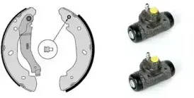 H 24 068 BREMBO Комплект тормозных колодок