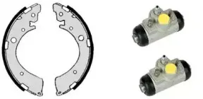 H 28 007 BREMBO Комплект тормозных колодок