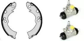 H 56 004 BREMBO Комплект тормозных колодок