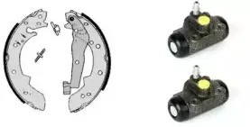 H61018 BREMBO Комплект тормозных колодок
