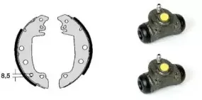 H 61 039 BREMBO Комплект тормозных колодок