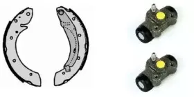 H 61 064 BREMBO Комплект тормозных колодок