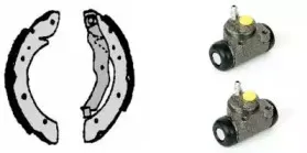 H 68 060 BREMBO Комплект тормозных колодок