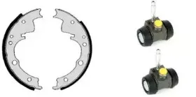 H A6 006 BREMBO Комплект тормозных колодок