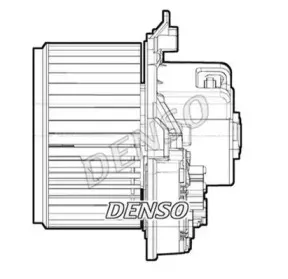 DEA09072 DENSO Вентилятор салона