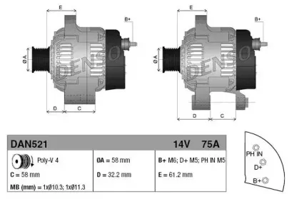 denso-dan521