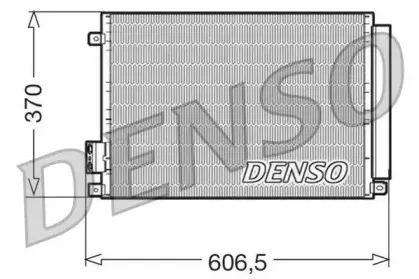 DCN09045 DENSO Конденсатор, кондиционер