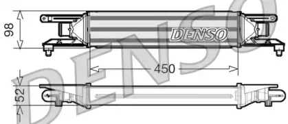 DIT01001 DENSO Интеркулер