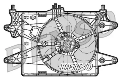 DER09083 DENSO Вентилятор, охлаждение двигателя