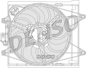 DER09051 DENSO Вентилятор, охлаждение двигателя