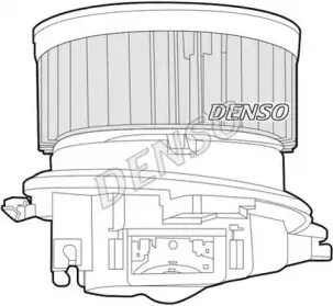 DEA21007 DENSO Вентилятор салона