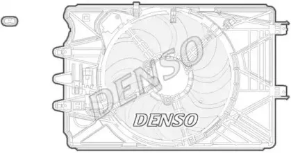 DER09069 DENSO Вентилятор, охлаждение двигателя