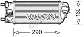 DIT09113 DENSO Интеркулер