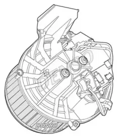DEA07003 DENSO Вентилятор салона
