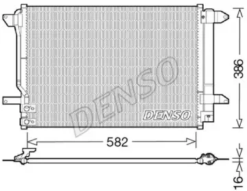 DCN32027 DENSO Конденсатор, кондиционер