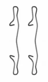 MBA1755 MINTEX Комплект принадлежностей, тормо