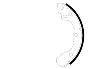 MFR538 MINTEX Комплект тормозных колодок