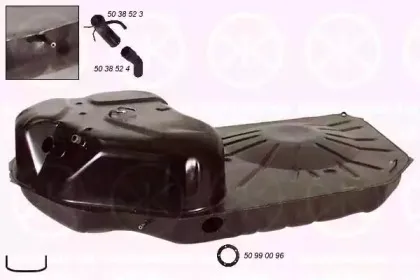 5038007 KLOKKERHOLM Топливный бак