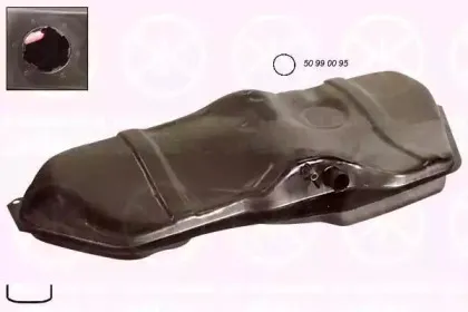 5049009 KLOKKERHOLM Топливный бак