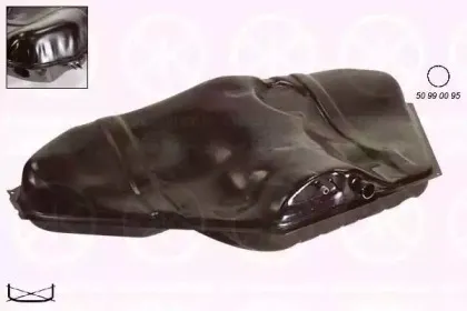 5075008 KLOKKERHOLM Топливный бак