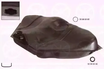 5076007 KLOKKERHOLM Топливный бак