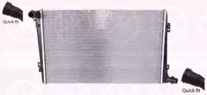 9545302255 KLOKKERHOLM Радиатор, охлаждение двигателя