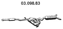 03.098.83 EBERSPÄCHER Глушитель выхлопных газов конечный