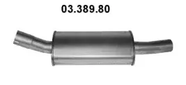03.389.80 EBERSPÄCHER Средний глушитель выхлопных газов