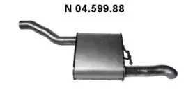 04.599.88 EBERSPÄCHER Глушитель выхлопных газов конечный