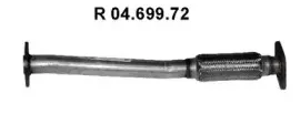 04.699.72 EBERSPÄCHER Труба выхлопного газа