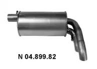 04.899.82 EBERSPÄCHER Глушитель выхлопных газов конечный