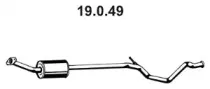 19.0.49 EBERSPÄCHER Средний глушитель выхлопных газов