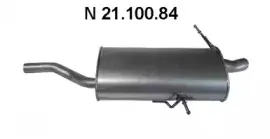 21.100.84 EBERSPÄCHER Глушитель выхлопных газов конечный