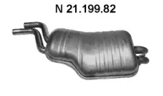 21.199.82 EBERSPÄCHER Глушитель выхлопных газов конечный