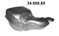 34.908.89 EBERSPÄCHER Глушитель выхлопных газов конечный