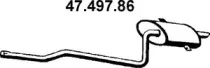 47.497.86 EBERSPÄCHER Глушитель выхлопных газов конечный