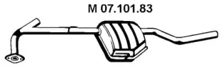 07.101.83 EBERSPÄCHER Средний глушитель выхлопных газов